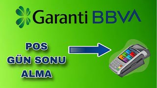 Garanti Pos Cihazı Gün Sonu Alma İşlemi Nasıl Yapılır ?