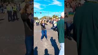 Twerk circle at a Mardi Gras parade 😈 #twerk #mardigras #neworleans