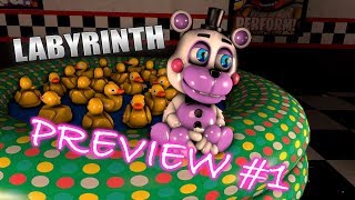 [SFM FNAF] "Labyrinth" PREVIEW #1 (Song by CG5)