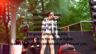 Medina - "Waiting for Love" (Lyrics)