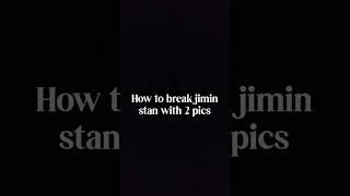 how to break jimin stan with 2 pics 🥵🔥🔥#jimin#bts