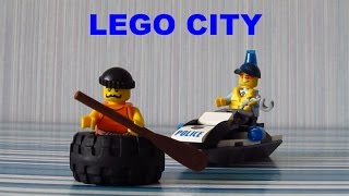 LEGO CITY 60126 Распаковываем набор Лего Сити Побег в шине Extract a set Lego City Escape tire