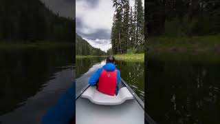 Family boating in Beautiful McCall Idaho