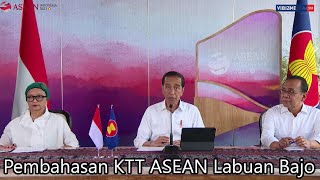 Presiden Jokowi Sampaikan Isu Pembahasan KTT ke-42 ASEAN di Labuan Bajo