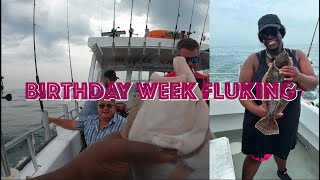 Birthday Week Fluke Fishing | Fish Monger Charters