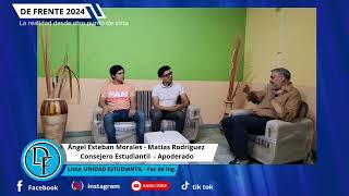 Programa N° 61 DE FRENTE entrevista - Unidad Estudiantil - Facultad de  Ingeniería