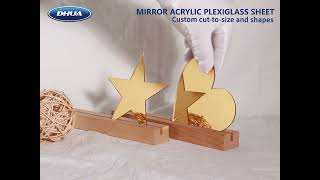 Custom Shapes and Sizes Acrylic Mirror