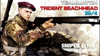 Sniper Elite 5: 29/4 on Trident Beachhead