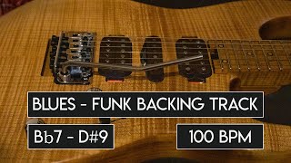 Bb7 - D#9 Blues - Funk Backing Track