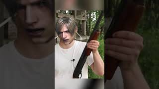 Resident Evil 4 Remake with MEMES #shorts