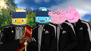 Peppa Pig & Tayo The Little Bus & Turning Red   Coffin Dance Meme Astronomia COVER