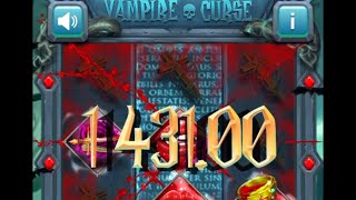 Vampire curse gameplay in 1xBet