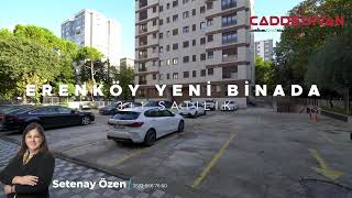 CADDE DİVAN GAYRİMENKUL - Setenay Özen -  ERENKÖY'E YAKIN YENİ BİNADA 3+1 SATILIK