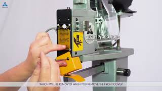 Model 7 MIRUNA Wire Stitching Machine - Installation Instructions