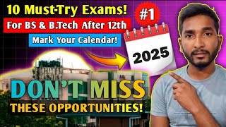 Top 10 Entrance Exams for Engineering ⋮ Top 10 Must-Know Exams in 2025 after 12th