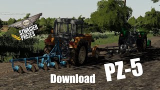 Pług PZ-5 do Farminga Simulator 17/19/22