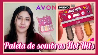 Paleta de Sombras Hot Hits Color Trend de Avon #avonméxico #avoncosmetics