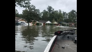 Bass Cats Headed to Texas! Part 1. Deep Water Roads Due to Hurricane Harvey