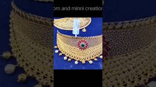 #gold shorts #gold chockers #mom and minni creations#gold