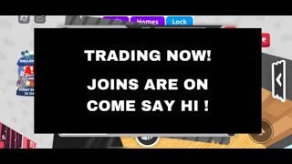 ROBLOX ADOPT ME - TRADING LIVESTREAM !! ( joins on )