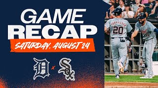 Game Highlights: Skubal Wins No. 15, Tigers Offense Brings Huge Win Over White Sox | 8/24/2024