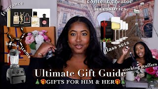 ULTIMATE GIFT GUIDE 2022 |HOLIDAY GIFTS FOR HIM + HER| FRAGRANCE|LUXURY GIFTS|STOCKING STUFFERS+MORE