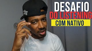 DESAFIO do LISTENING em inglês com GRINGO