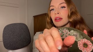 🌿ASMR🌿 More Beaded Christmas Clutch (Requested) 👛 Whispered w/ Fabric Scratching & Zipper Sounds