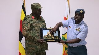 Deputy Chief of Defence Forces Hails Uganda-Zimbabwe Military Ties