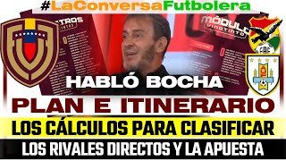 ITINERARIO VINOTINTO - CÁLCULOS CLASIFICACIÓN - RIVALES Y APUESTA - BOLIVIA VS VENEZUELA