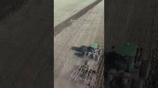 Cultivation of the soil, preparation for sowing wheat. Agro.