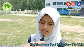 World Environment Day || AYMEI Shiganpora || Shafiya Batool || 05 Jun 2023