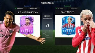 ULTIMATE BIRTHDAY VS FANTASY FC IN EAFC!