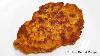 HEALTHY CHICKEN BREAST | CRISPY CHICKEN BREAST RECIPE | QUICK AND EASY CHICKEN RECIPE | TASTE BURST