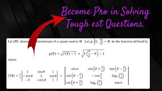 How To Solve Difficult JEE-Advanced Like a Pro .