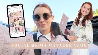 A Week in the Life of a Social Media Manager ⚡️ VLOG | What it's like running your own business