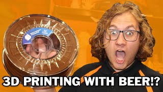 3D Printing with Beer? - Francofil Recycled PLA Filament