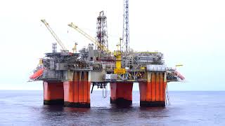 Snorre B platform. Blokk 34/4 Equinor