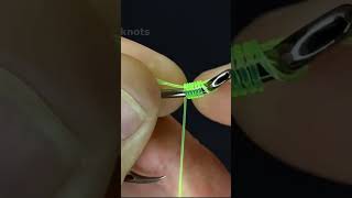 The method of tying the fishing hook