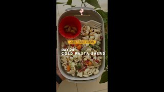 Pasta salad for lunch| Cooling salad for tiffin for kids| Simple recipe for kids lunch box