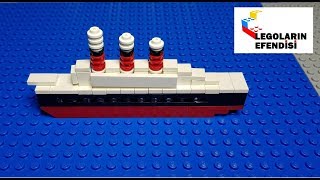 Mini Titanic With 99 Pieces Lego