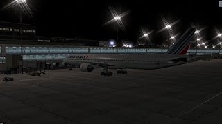 X-Plane 11 - Overnight Trans-Atlantic 2.3K Subs! - Boeing 777-300ER - Paris CDG to San Fransisco