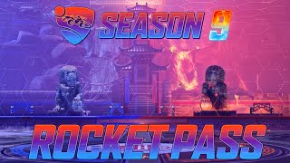 ALL ITEMS SEASON 9 ROCKET PASS Rocket League