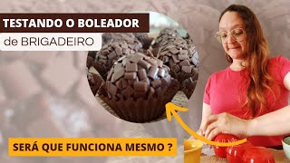 Enrolador de brigadeiro e minha receita de brigadeiro