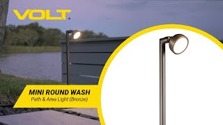 VOLT® Mini Round Wash Path & Area Light (Bronze) | What's In The Box?