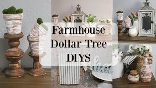 FARMHOUSE DOLLAR TREE DIYS 2019