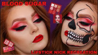 I *TRIED* TO RECREATE LIPSTICK NICK'S BLOOD SUGAR CAMPAGIN LOOK - JEFFREE STAR - 2 IN1 LOOK