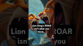 The Lion King’s Roar: The Secret Behind Simba’s Fierce Sound! #disney #disneyfigurines #disneyfigure