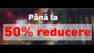 Profita de pana la 50% reduceri la terasa si gradina!