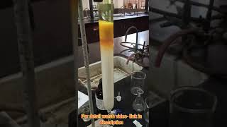 How mixtures separated in column chromatography #shorts #youtubeshorts #njoyscience  #chromatography